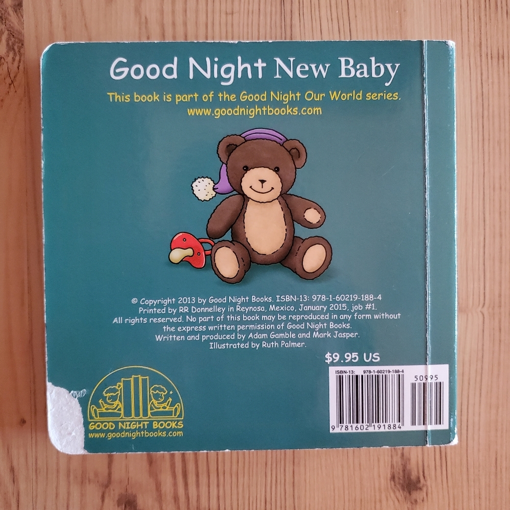 Good Night Books Good Night New Baby Board Book - Picture 2 of 3